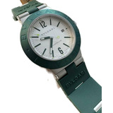Relogio Verde Aluminium Bvgari