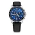 Relógio Victorinox Masculino Fieldforce Swiss Army 241929 Cor Da Correia Preto Cor Do Bisel Azul-escuro Cor Do Fundo Azul