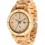 Relógio Wewood Kean Stone Beige Wwke01 Cor Da Correia Madeira Cor Do Bisel Madeira Cor Do Fundo Madeira