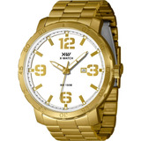 Relógio X Watch Dourado Masculino Xmgs1039 B2kx