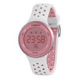Relógio X-watch Feminino Xfppd040w Bxbr Esportivo Digital