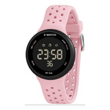 Relógio X-watch Feminino Xfppd060w Pxrx Esportivo Digital