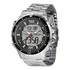 Relogio X-watch Masculino Anadigi De Aço Digital E Analógico
