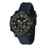 Relógio X-watch Masculino Ref: Xmnpa018 P1dx Black Anadigi