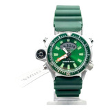 Relógios Aqualand Prova D'agua Masculino Linha Premium Verde