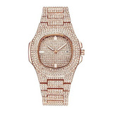 Relógios De Quartzo De Luxo Diamond Business