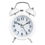 Reloj De Mesa Analógico Aguia Power Vintage Alto Metal Presente Mesa Antigo Decorativo Despertador Branco