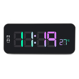 Reloj De Mesa Despertador Digital Lelong Le-8137 - Preto 