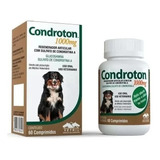 Remedio Regenerador Articular Cães Condroton 1000mg 60 Compr
