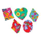 Remendo Festa Junina Adesivo Kit 5 Retalho Não Estraga Roupa