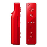 Remote Vermelho Joystick Controle Para Wii
