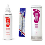 Remove Super Pé 220ml Esfoliante Scrub 220ml Espatula 222