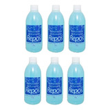 Removedor De Esmalte acetona Repos 500ml Kit Com 06 Un