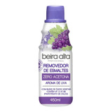 Removedor De Esmaltes Zero Acetona Beira Alta Uva 450ml Wxz
