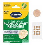 Removedor De Verrugas Dr  Scholl s Clear Away Plantar 24 Tra