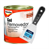 Removedor Tinta Verniz Textura Alabastine Gel 900ml Espatula