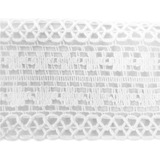 Renda De Algodão Hak R33 01 C 20 Metros Cor 001 Branco
