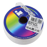Renda De Nylon Najar N 2 10mm Rolo Com 50 Metros