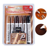 Reparador De Piso Laminado De Vinil E Correção De Giz 6 Uni