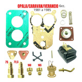 Reparo Carburador Solex H34 Opala Caravan Veraneio 6cc Alc