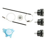 Reparo coxim Suporte Máquina Vidro Elétrico Fox 4 P Diant 