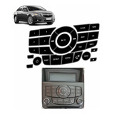Reparo Das Teclas Do Rádio Gm Chevrolet Cruze Kit Adesivos