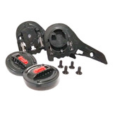 Reparo Kit Suporte Viseira Capacete Ls2 Ff358 ff396 Completo