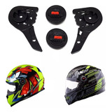 Reparo Kit Suporte Viseira Capacete Ls2 Ff358 ff396 Completo