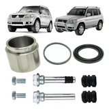 Reparo Pistão Parafuso Pino Guia Da Pinça Freio Pajero Tr4