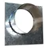 Reparo Saída Atrás Fogão A Lenha Galvanizado 110- 115-120 Mm