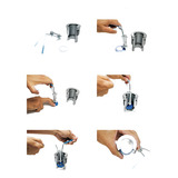 Reparo Vedação Pistão Direção Trator Mf 680 4x4 Eixo Carraro