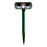 Repelente Animal Ultra sônico Solar Com Sensor De Movimento