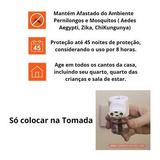 Repelente De Tomada Sbp 45 Noites Aparelho Refil Kit 4 Un