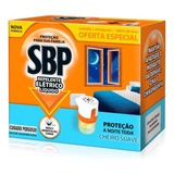 Repelente Elétrico Líquido Sbp 45 Noites Aparelho 1 Refil