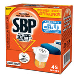 Repelente Elétrico Líquido Sbp 45 Noites Novo Aparelho Refil