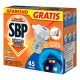 Repelente Elétrico Líquido Sbp 45 Noites Novo Aparelho refil
