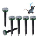 Repelente Eletrônico De Pássaros Ultrassônico Ar Livre 6pcs