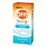 Repelente Insetos Gel Bebês Crianças 117g Off Baby