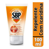 Repelente Insetos Sbp Advanced Gel 100ml Com Icaridina 5hrs