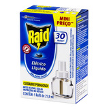 Repelente Líquido Elétrico Raid Caixa 21 9ml Refil