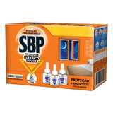 Repelente Líquido Elétrico Sbp Caixa 3 Unidades 32 9ml Cada