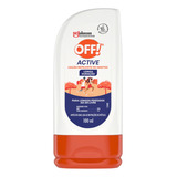 Repelente Loção Off Active Longa Duração Squeeze 100ml