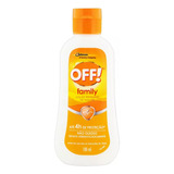 Repelente Loção Off Family Squeeze 100ml