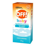 Repelente Off Baby Gel Com Icaridina Infantil 3m Sc Johnson