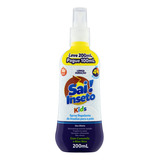 Repelente Spray Suave Sai Inseto Kids Frasco Leve 200ml Pague 100ml