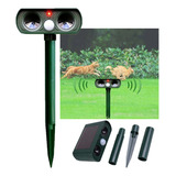 Repelente Ultrassônico Solar Onça Pragas Pombos Ratos Gamba