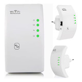 Repetidor De Sinal Wifi Extensor Wireless 300mbps Cor Branco
