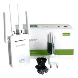 Repetidor Wifi 2800m 4 Antenas Amplificador De Sinal Lv wr09