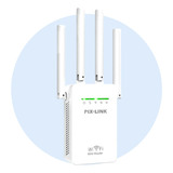 Repetidor Wifi 2800m 4 Antenas Amplificador De Sinal