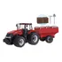 Réplica Trator Case Magnum Graneleiro Afs 380 Usual Brinquedos 486 Cor Vermelho
